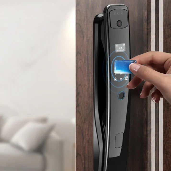 Home Fully Automatic Fingerprint Smart 3D Face Recognition Lock