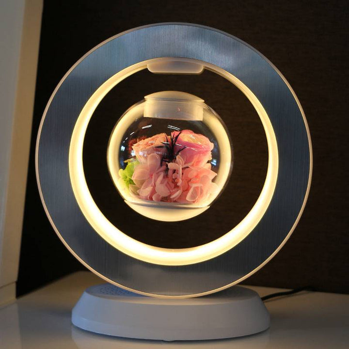 Magnetic Levitation Immortal Flowers For Girlfriend On Valentine's Day