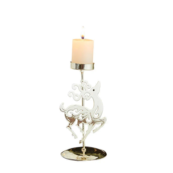 Romantic Christmas Wrought Christmas metal ornaments Tree Stocking Holder Decoration