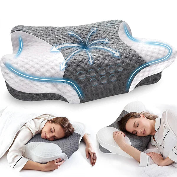 Splendas Breathable Cervical Pillow Neck & Shoulder Pain Relief for Adults & Seniors
