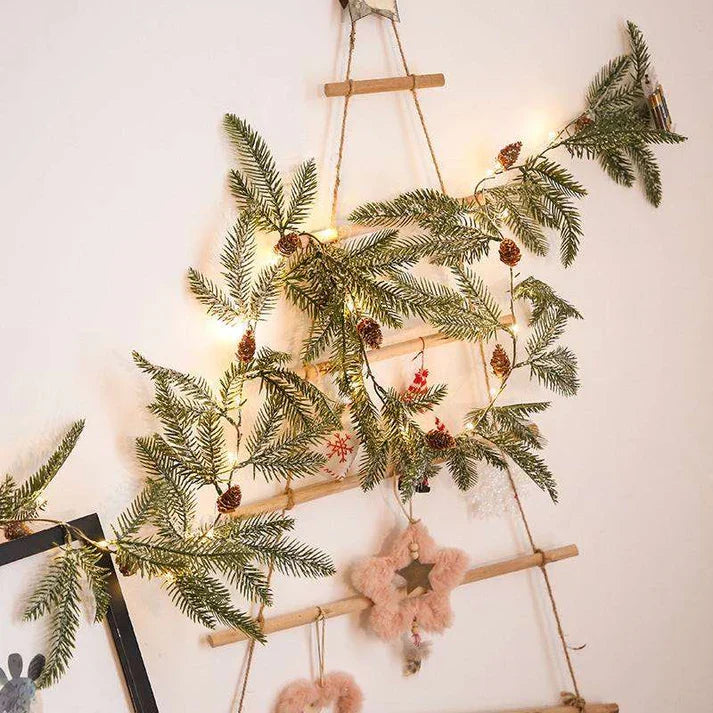 Christmas Needle Pine Cone Battery operated String Led Light