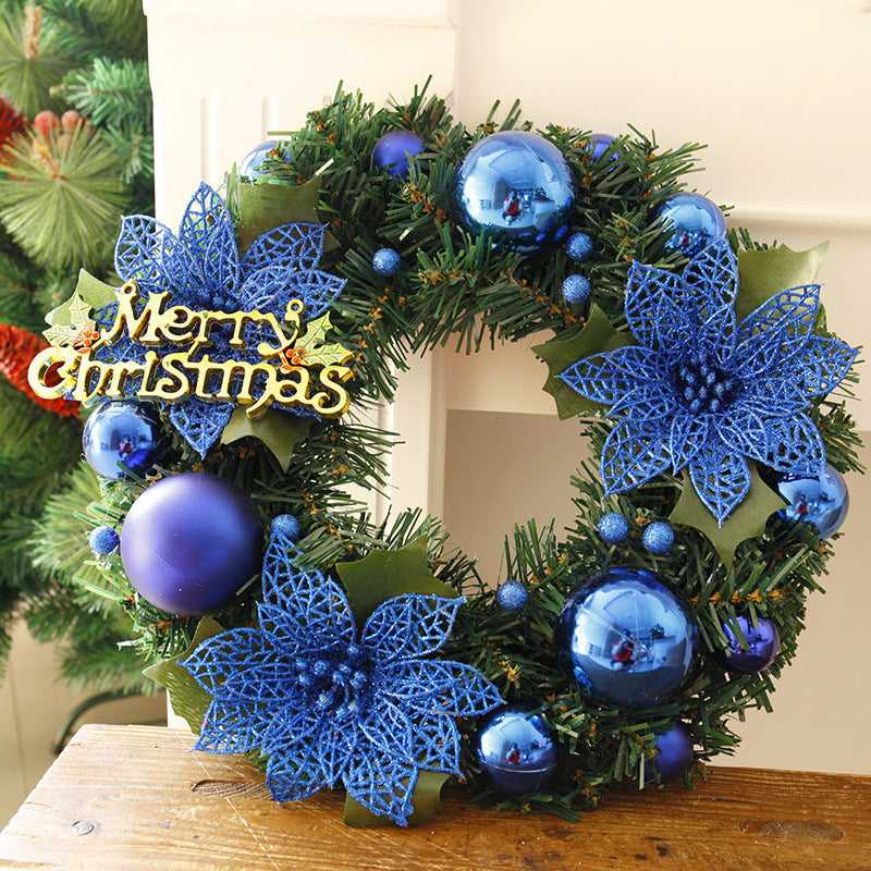 Christmas Wreath Decoration Festive Home Garden and Mall Door Decor
