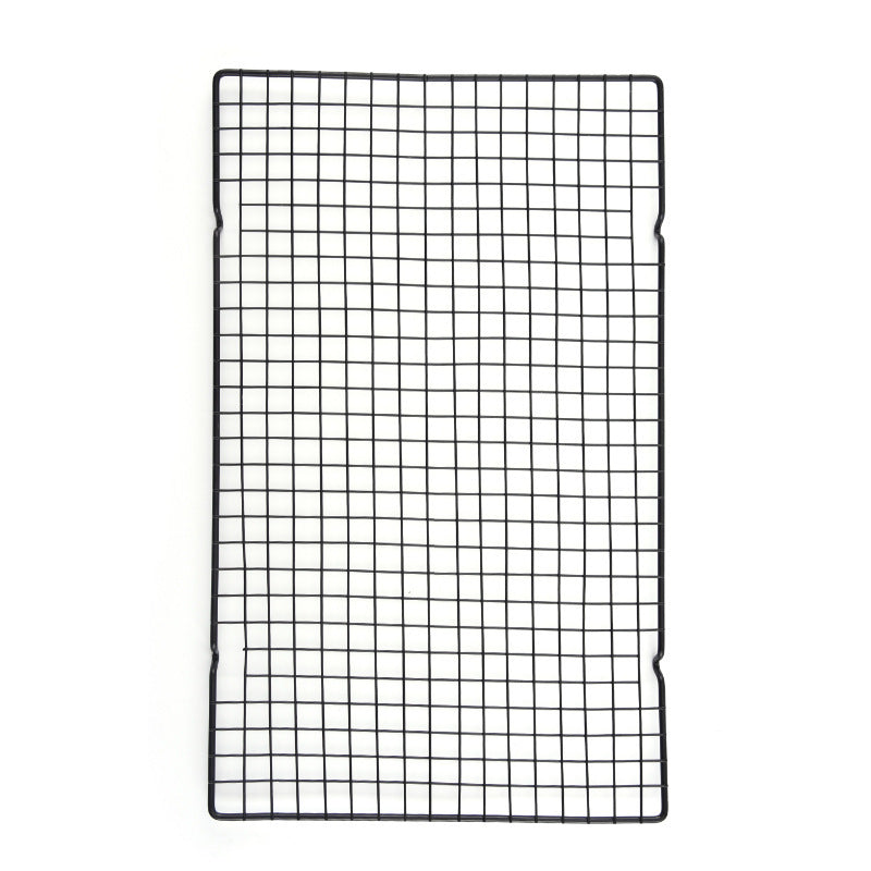 Cake Cooling Rack Nonstick Carbon Steel Baking Pan Oven Roasting Grill 16x10