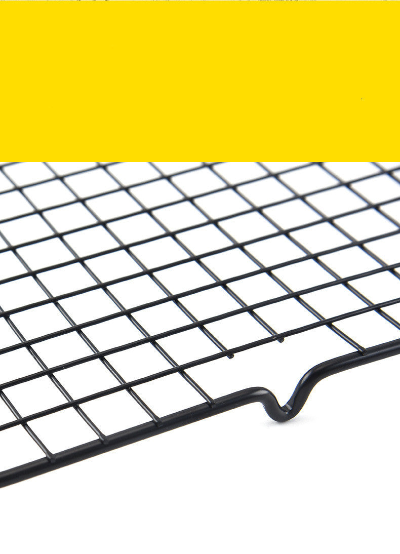 Cake Cooling Rack Nonstick Carbon Steel Baking Pan Oven Roasting Grill 16x10