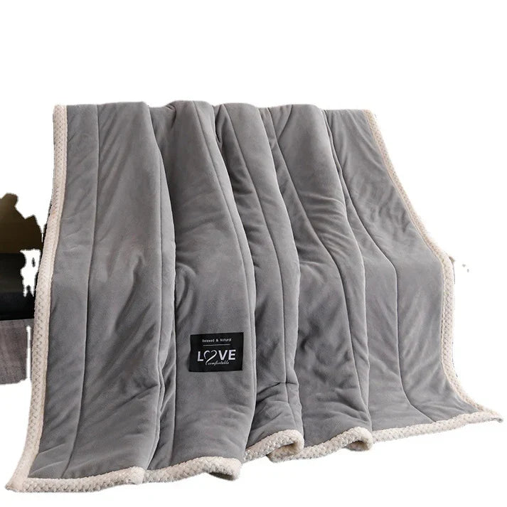 Coral Fleece Blanket - Soft Thick Winter Blanket | 5 Sizes | 6 Colors