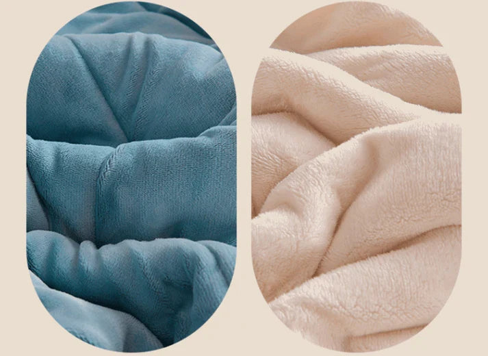 Coral Fleece Blanket - Soft Thick Winter Blanket | 5 Sizes | 6 Colors