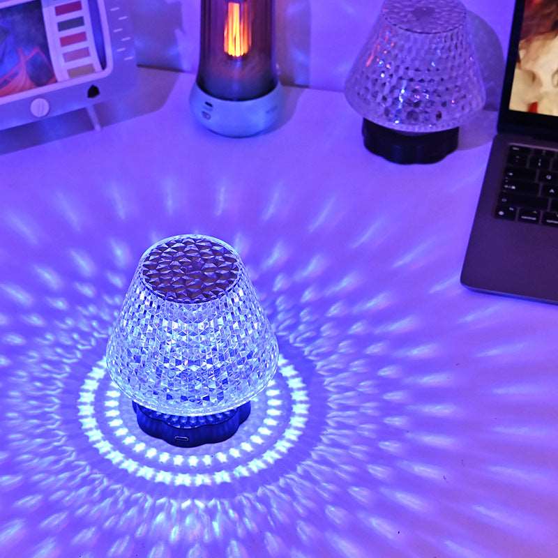 Diamond Crystal Lamp Table Light USB Touch Sensor Bar Lamp
