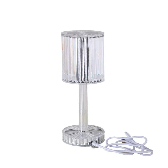 Crystal Lamps Hotel Decoration Diamond Romantic Warm Led For Romantic Gift Night Table Light