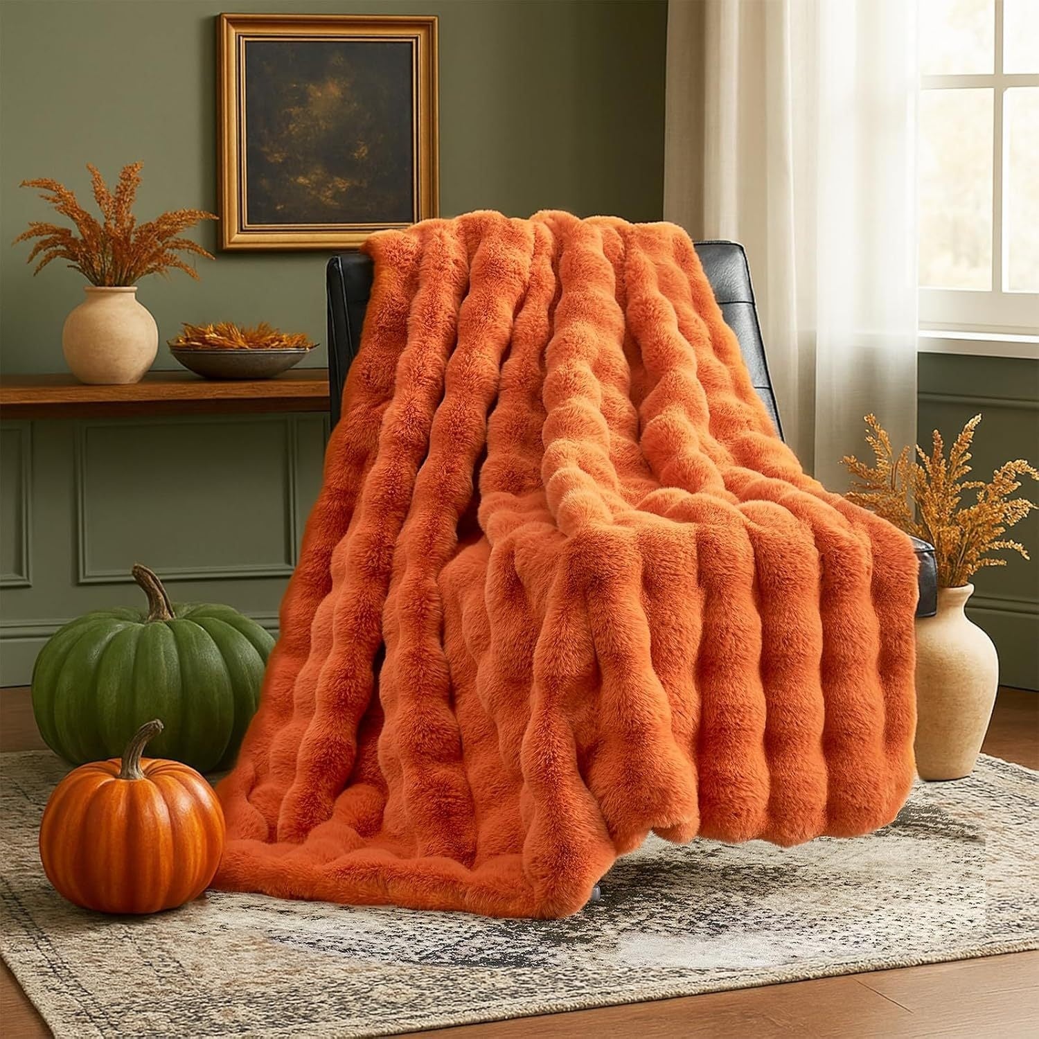 Splendas Tie Dye Throw Blanket Soft Faux Fur Cozy Blanket for Bed & Sofa