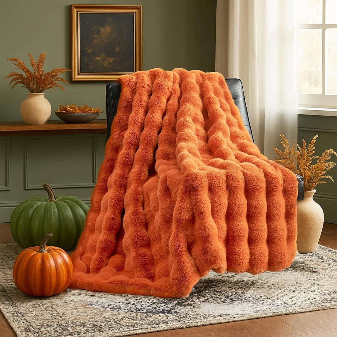 Splendas Tie Dye Throw Blanket Soft Faux Fur Cozy Blanket for Bed & Sofa
