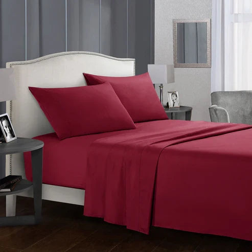Splendas Deep Pocket Bed Sheet Set – Soft Cooling Breathable | 5 Colors | Twin to Cal King