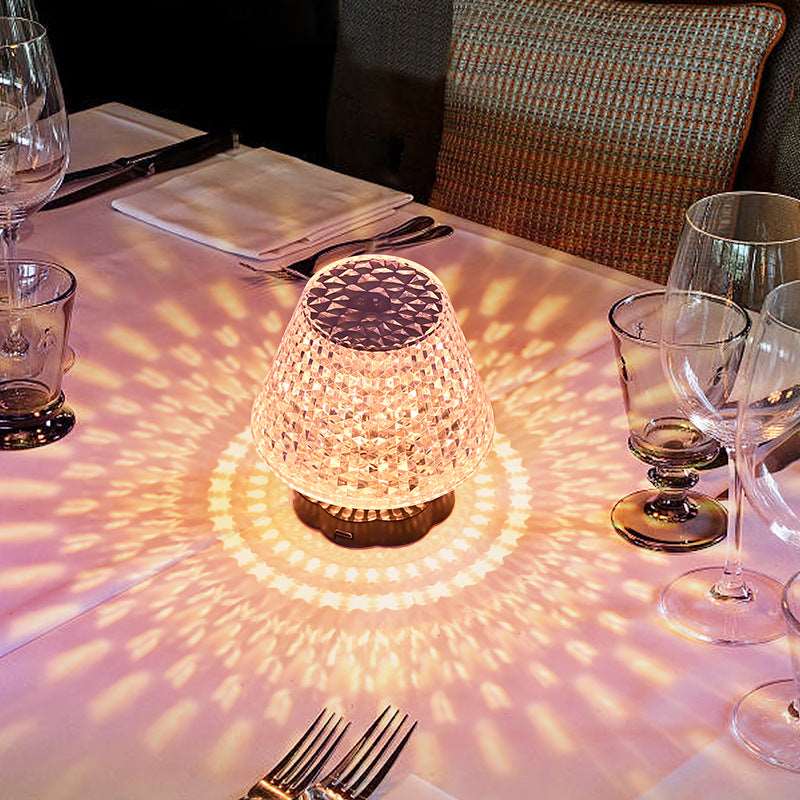 Diamond Crystal Lamp Table Light USB Touch Sensor Bar Lamp
