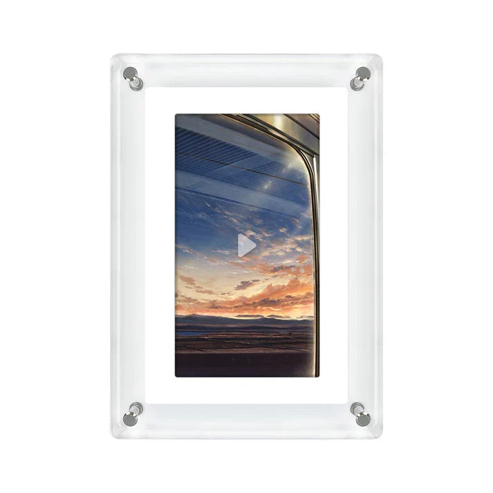 5-inch Digital Ultra-Clear Acrylic Photo Frames for Modern Decoration