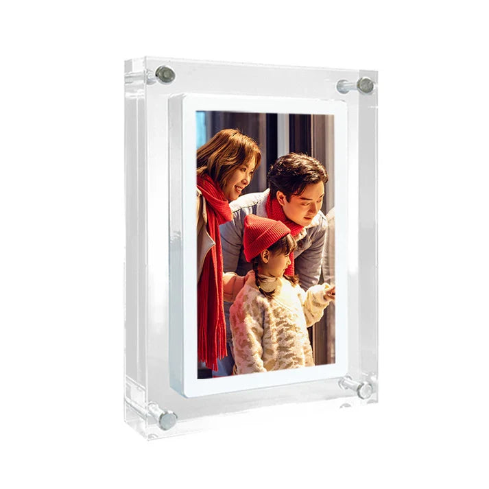 5-inch Digital Ultra-Clear Acrylic Photo Frames for Modern Decoration