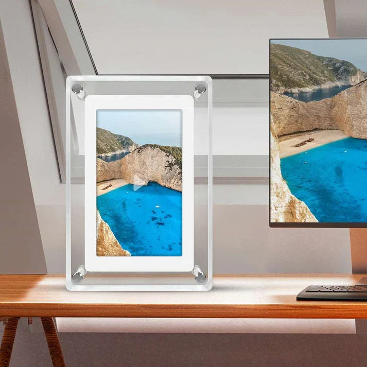 5-inch Digital Ultra-Clear Acrylic Photo Frames for Modern Decoration