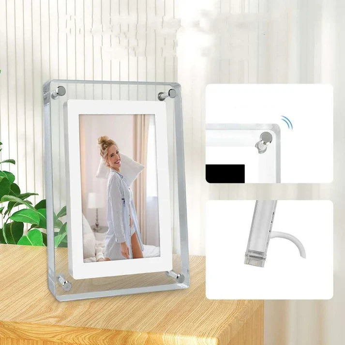 5-inch Digital Ultra-Clear Acrylic Photo Frames for Modern Decoration