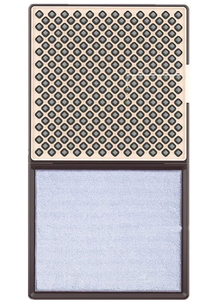 Disinfecting Shoe Sole Cleaning Mat - Sanitizing Doormat with Anti-Overflow Tray and Non-Slip Base