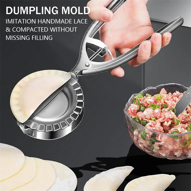 Stainless Steel Dumpling Machine Pressing Home Baking Tool Kitchen Set