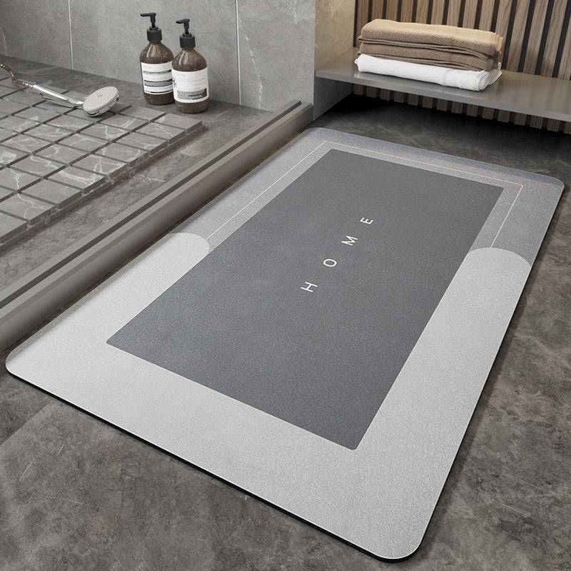 Absorbent Non Slip Floor Mat, Carpet Slip-Resistant Bathing Room Rug Floor, Microfiber Bath Mats for Bathroom Memory Foam Bath Mat Rug