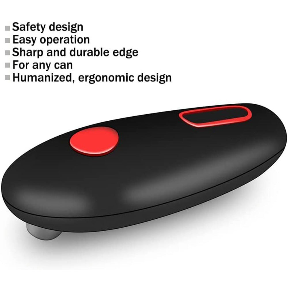 Electric Can Opener Automatic One Touch Portable Kitchen Opener Tool