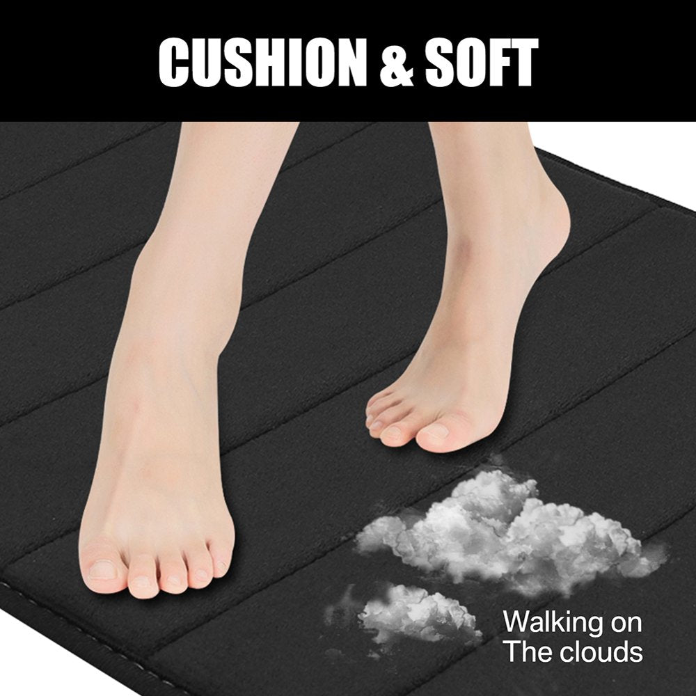 Soft Shaggy Anti-Slide for Bathroom Floor Rug