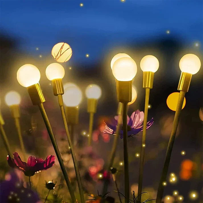 Outdoor Decor Garden Firefly Solar Light