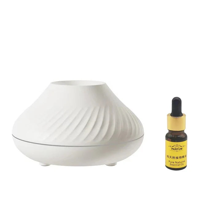 RGB 130ML Flame Aroma Diffuser Ultrasonic Humidifier with LED Flame Effect