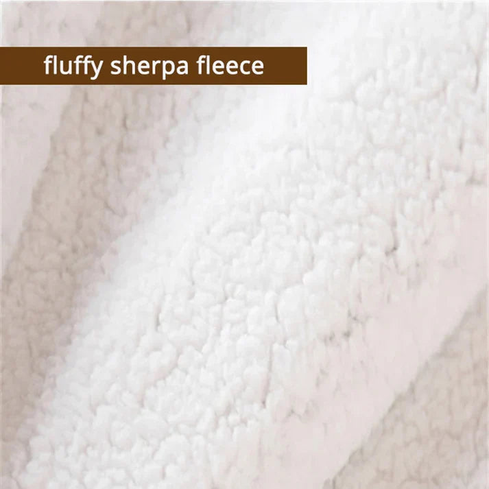 Fleece Plush Throw Blanket - Soft Warm Blanket for Bed & Sofa | 4 Colors 3 Sizes