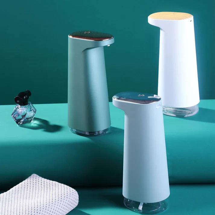 Automatic Foam Dispenser! Chargeable Hand Sanitizer For Kitchen & Bathroom