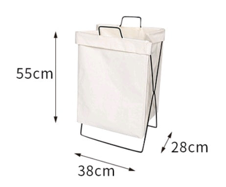 Foldable Fabric Laundry Hamper Large Collapsible Clothes Basket