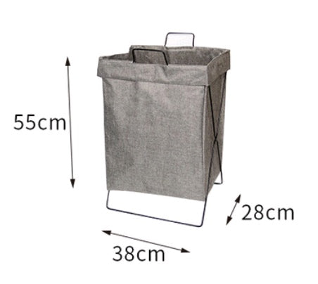 Foldable Fabric Laundry Hamper Large Collapsible Clothes Basket