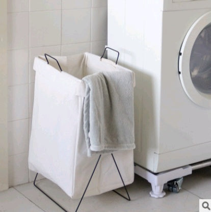 Foldable Fabric Laundry Hamper Large Collapsible Clothes Basket
