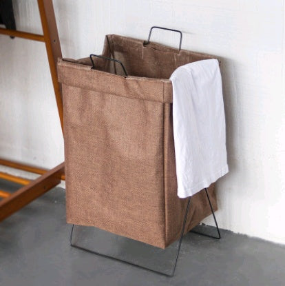 Foldable Fabric Laundry Hamper Large Collapsible Clothes Basket