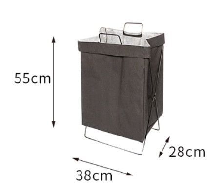 Foldable Fabric Laundry Hamper Large Collapsible Clothes Basket