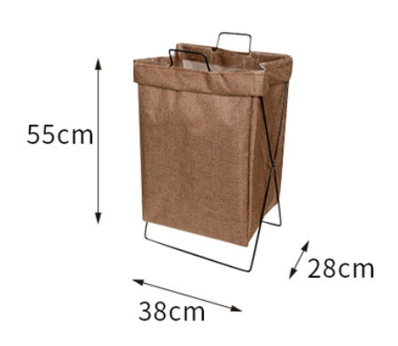 Foldable Fabric Laundry Hamper Large Collapsible Clothes Basket
