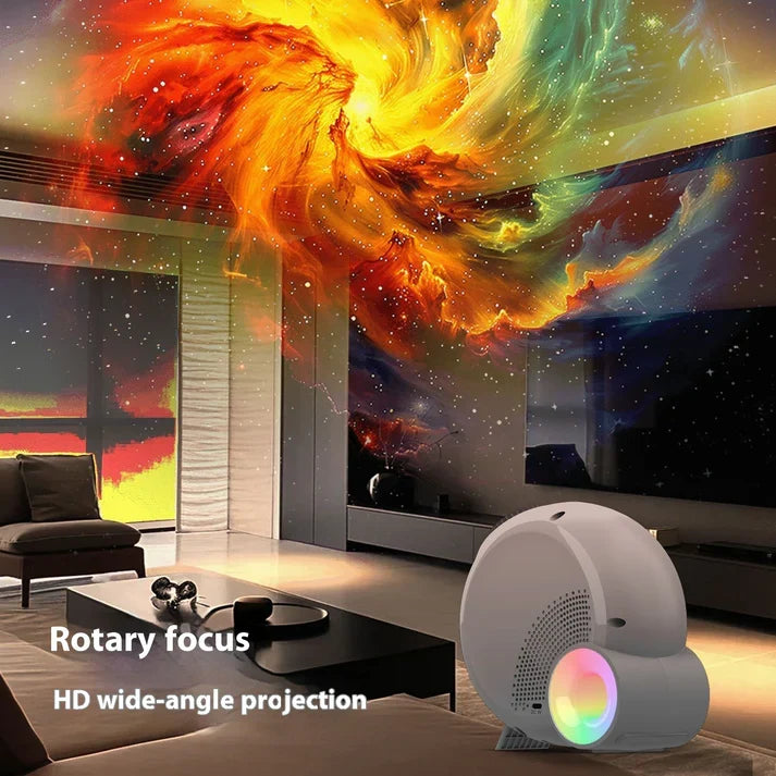 Star Light Galaxy Projector Bedroom Atmosphere Projection Lamp with Remote