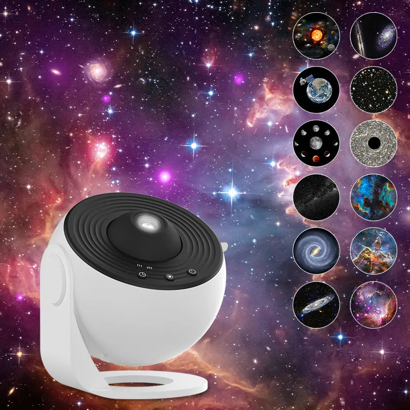 Galaxy Projector Night Light - 360 Degree Starry Sky Planetarium Lamp for Kids Bedroom