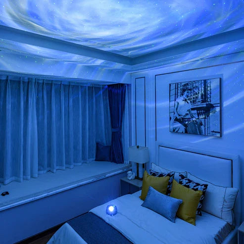 Splendas Galaxy Star Projector – LED Night Light for Bedroom | Remote Control