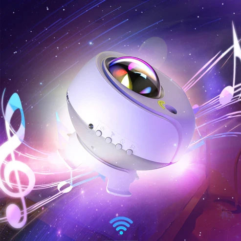 Splendas Galaxy Star Projector – LED Night Light for Bedroom | Remote Control