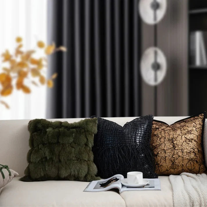 Geometric Cushion Cover - Modern Minimalist Decorative Pillow Cover | 9 Styles