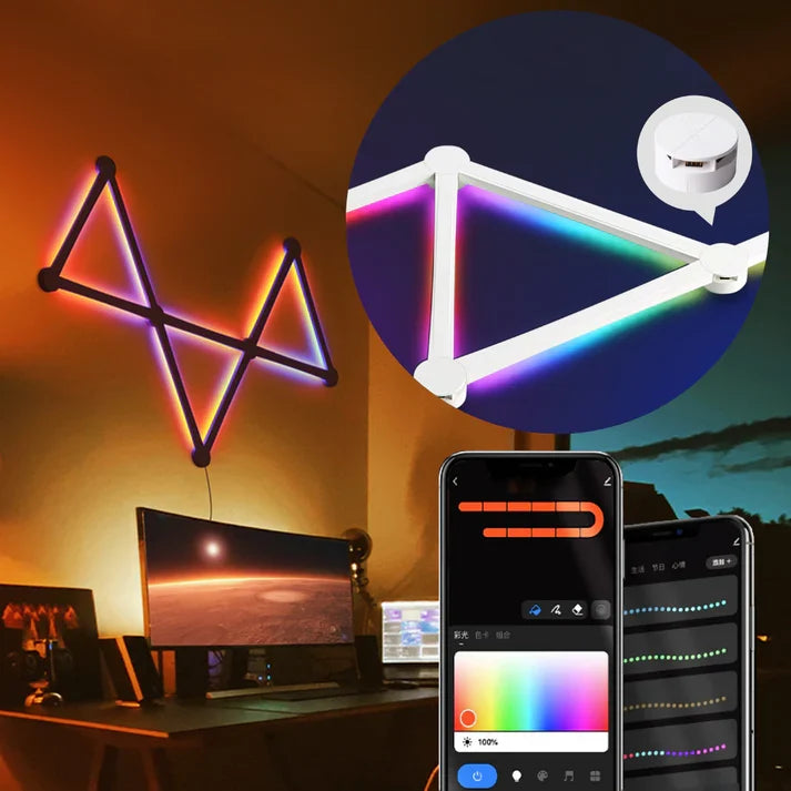 Graffiti Intelligent Splicing Lamp DIY Indoor Unique Wall Lights