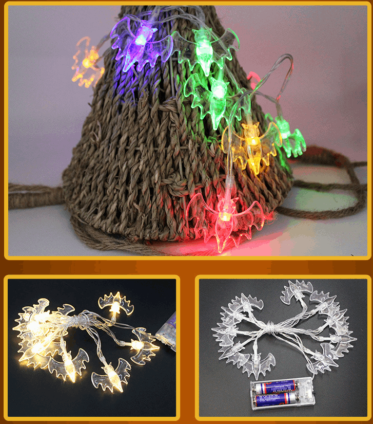 Halloween Decoration LED Pumpkin String Lights Lantern
