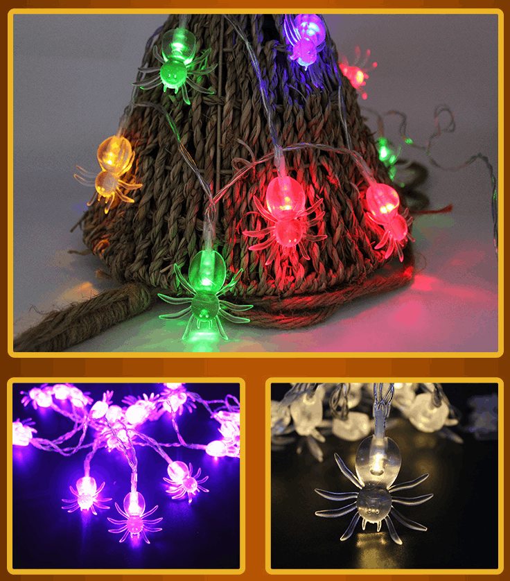 Halloween Decoration LED Pumpkin String Lights Lantern