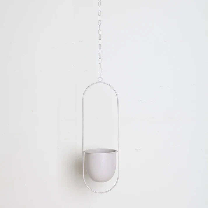 Simple Creative Hanging Iron Flower Pot Hydroponic Plant Pot