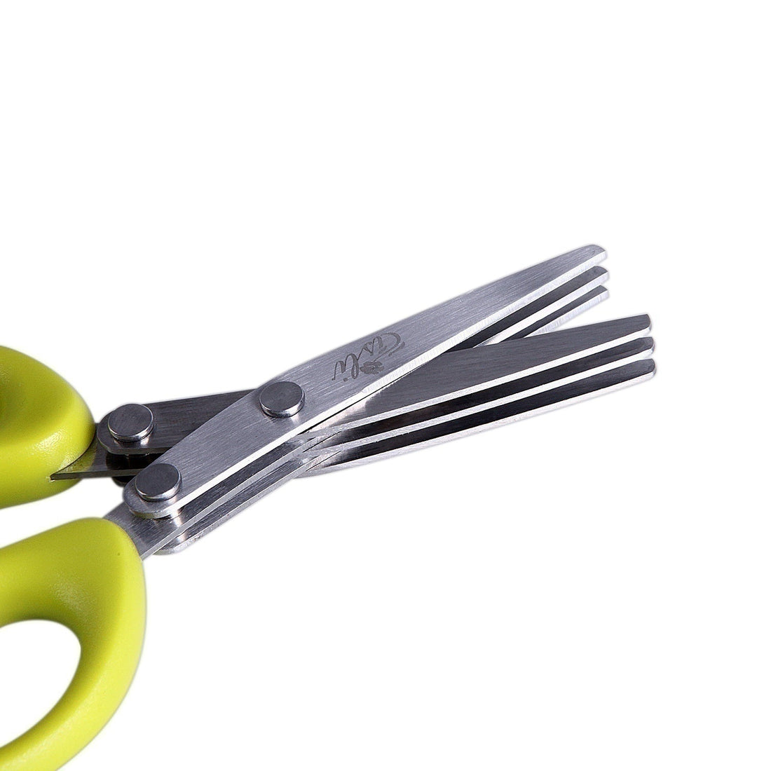 Herb Cutting Scissors Stainless Steel Multi-layer Green Onion Cutter Kitchen Gadget