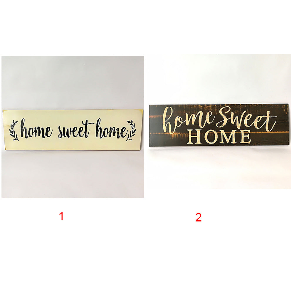 HOME SWEET HOME Wall Sign – Modern Home Furnishing Decoration Piece