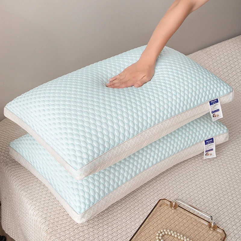 Splendas Cooling Pillow for Hot Sleepers – Ice Silk Fiber Fill | Night Sweat Relief