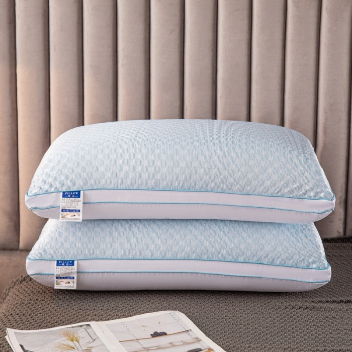 Splendas Cooling Pillow for Hot Sleepers – Ice Silk Fiber Fill | Night Sweat Relief