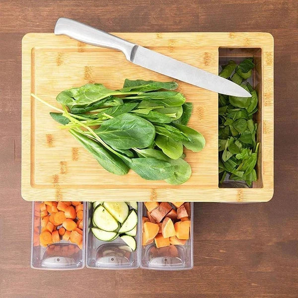 Kitchen Rectangular Large Drawer Type Cutting Board