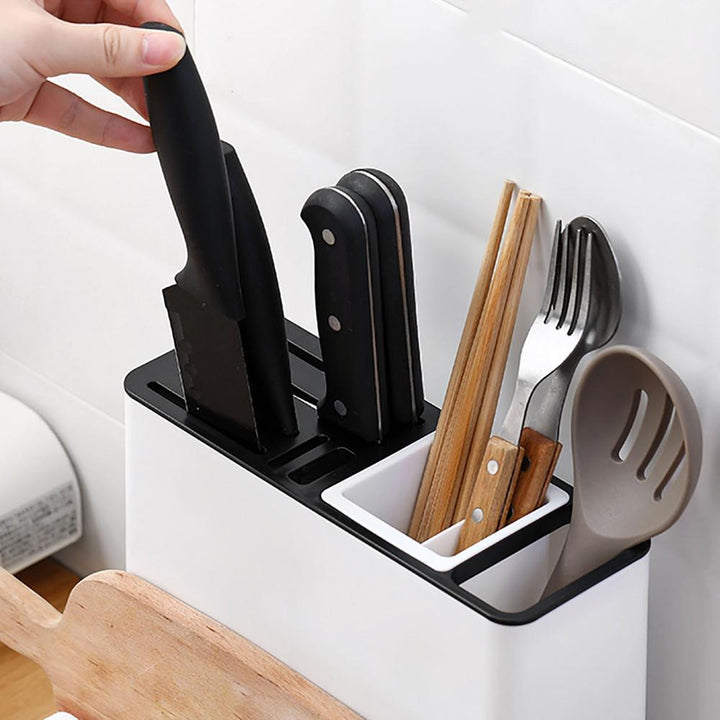 Kitchen Knife Storage Rack Tableware Holder Plastic Storage Racks for Kitchen